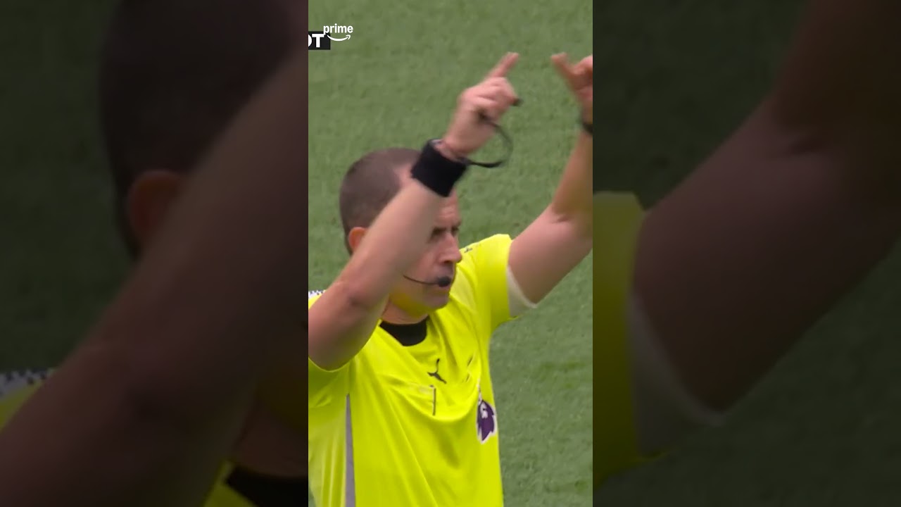 GOAL! De VAR moet het checken, maar Spurs staat voor in Manchester! π₯π