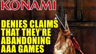 Konami Denies Claims That They’re Abandoning AAA Console Games