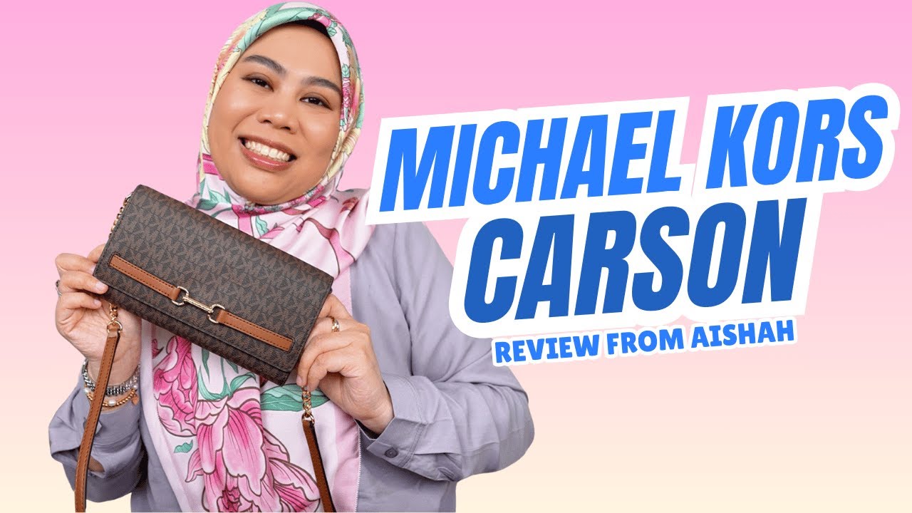 Episode 280: Michael Kors Carson Large Crossbody Review – Signature Brown Elegance