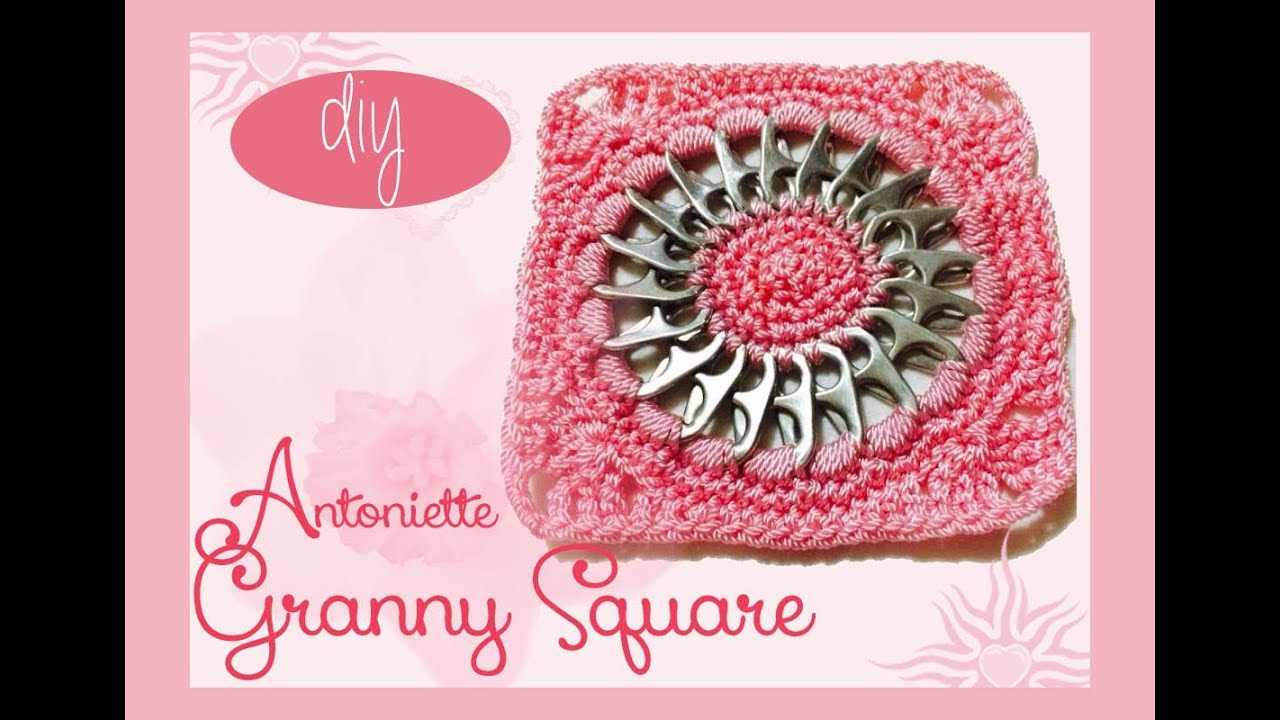 Сделай сам: #Алюминиевые пластинки для поп-музыки #GrannySquare Antoniette