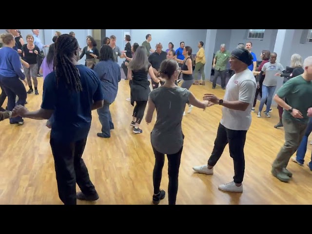This video shows some of the dancing in class on January 10, 2026.  Our class covers Rueda de Casino (also called "Cuban