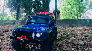 1000 years old temple Khmer Empire : Adventure RC Crawler Land Rover Defender D110 Off Road