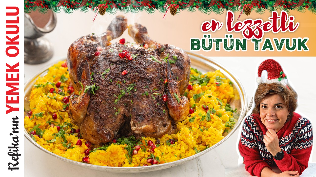 Kızılcık Şerbetinden Esinlenilmiş Kızarmış Bütün Roaster Tavuk Tarifi ???? Yılbaşı Tavuğunun İpuçları