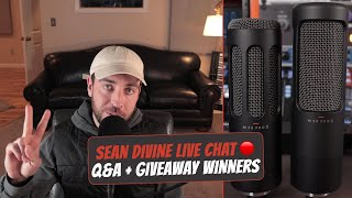 Sean Divine Live Chat Q&A ? Giveaway Winners