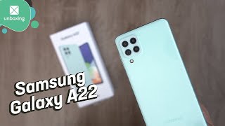 Samsung Galaxy A22 | Unboxing en español