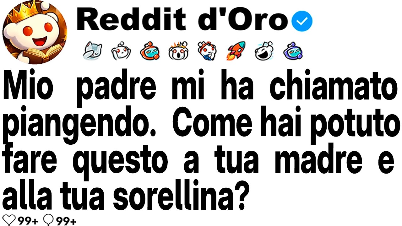 «Come hai potuto fare questo a tua madre e a tua sorella?» Mio padre urlava al telefono, e io uscivo dall’ufficio senza capire. «Di cosa stai parlando? Non ho fatto niente.» Mi spiegò tra i...