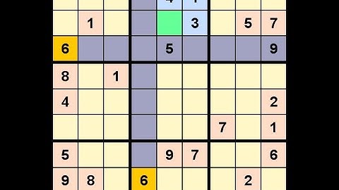 How to Solve Washington Times Sudoku Difficult April 20, 2021