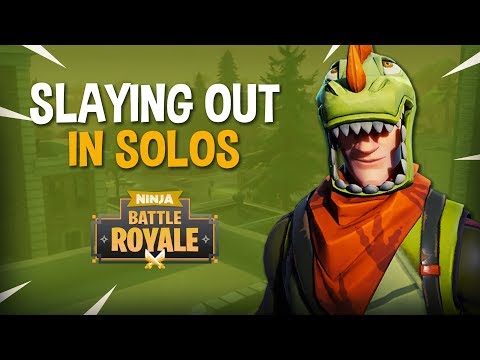Slaying Out In Solos!! - Fortnite Battle Royale Gameplay - Ninja