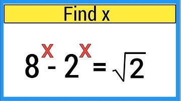 German | Nice Square root math Simplification | Find the Value of x | Olympiad problem