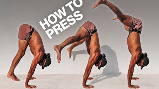 Press Handstand Transformation (0 to Stalder Press)