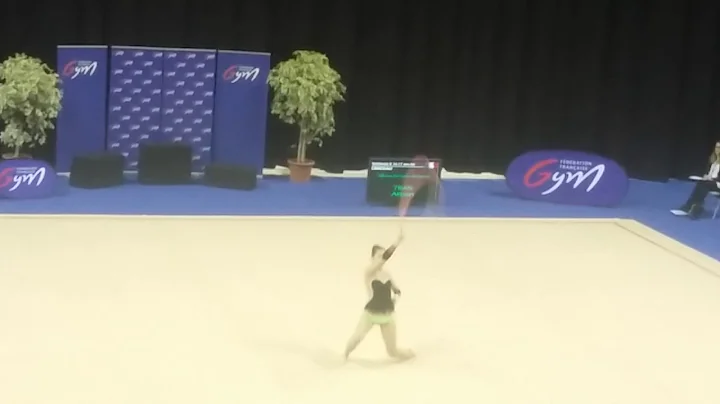 Allison Tran National B 16-17 Championnat de Franc...