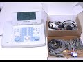 Welch allyn gsi 61 grason stadler audiometer 2 channels w headphones  cables