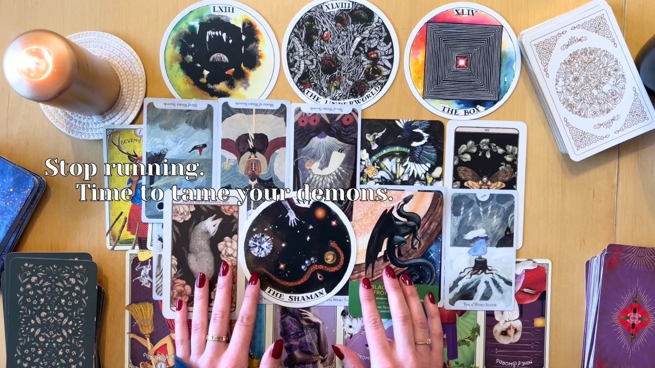 A message from the crow🖤...the darkness was your initiation (you are now The Shaman✨🔮)