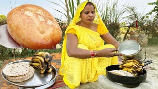 बचीहुई रोटी और केले के सबसे आसान और टेस्टी मालपुआ बनाने की विधि | How to make Banana Pancake recipe