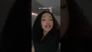 Girl  Destinys Child Cover trendingshorts singing beyonce destinyschild rnb coversong
