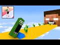 LONG NECK RUN CHALLENGE 1 - Minecraft Animation