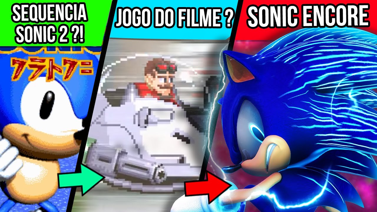 Sonic': filme baseado no game vai estrear nos EUA em 15 de novembro de 2019, Games