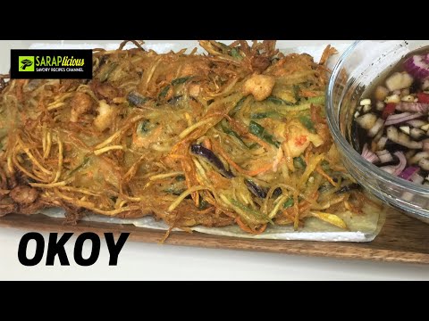 OKOY Recipe (Vegetable and Shrimp Fritters) - YouTube