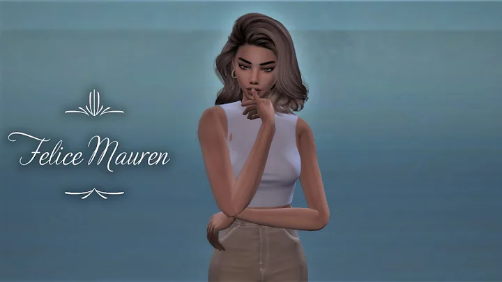 SIMS 4 CREATE A SIM || FELICE MAUREN || Beautiful ...