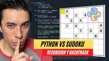 Aprende a usar Python para DESTRUIR sudokus