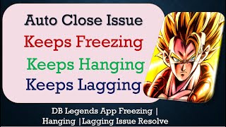 How to Fix DB Legends Auto Close | Keeps Hanging | Freezing | Lagging Issue Solve in Android screenshot 5