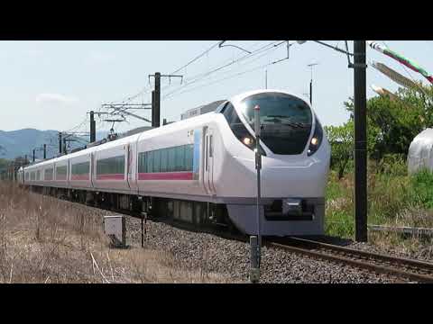 常磐線　E657系K15編成　59M　特急ときわ59号 勝田 行　友部～内原　第三小原踏切　通過　2021.04.27