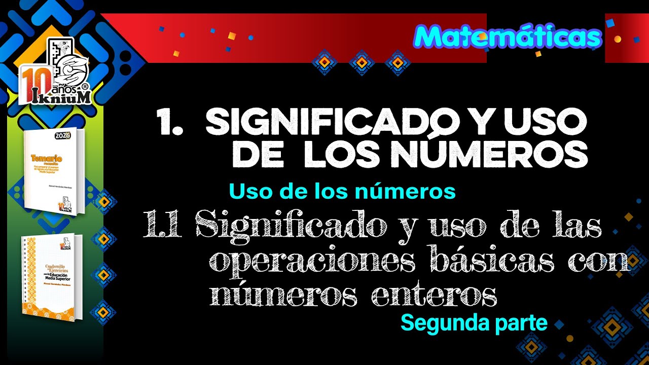 Matemáticas 2 - IkniuM Media Superior