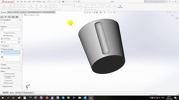 ✔ Knob for Variable Resistor | Solidworks Tutorial | 3D Printer
