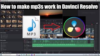 Download Lagu How to get MP3 files to work in DaVinci Resolve when it won't import MP3 files into the media pool. MP3