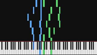 George Job Elvey - Hark how the watchmen cry - Charles Wesley | Piano Visualization
