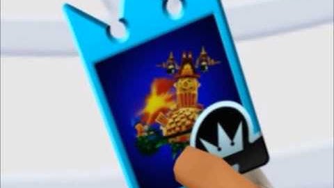 KH RE:COM Cutscenes Part 35 - The Card of Mystery (English)