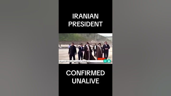 Iranian President Confirmed Dead: News Report on Helicopter Crash#Iran #President