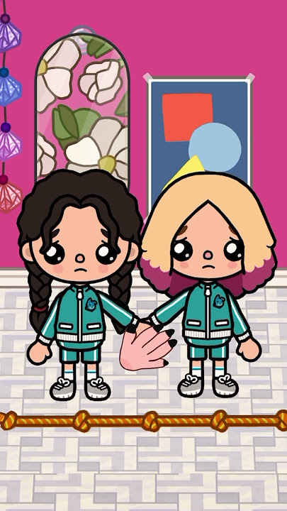 Wednesday And Enid Play Squid Game Challenge! | Toca Boca World | Toca Julia