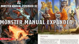 Monster Manual Expanded 3 Review! | Nerd Immersion