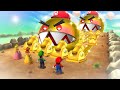 Mario Party 9 MiniGames - Mario Vs Luigi Vs Peach Vs Yoshi (Master Cpu)