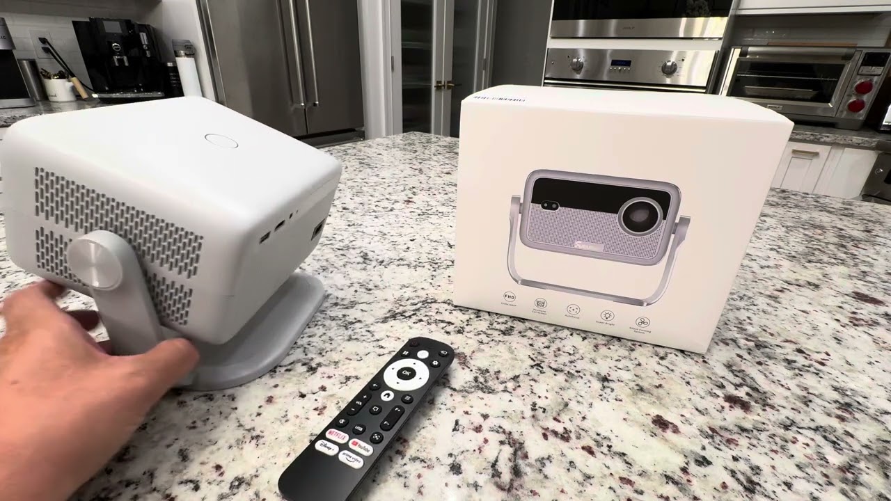 Led Smart Projector 1080p With Wifi Bluetooth – Support, 600 Ansi
