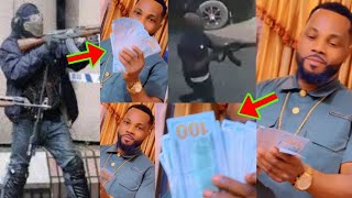 Agradaa Husband, Asiamah Att@cked After Showing Plenty Dollars, Video Causes A Stir