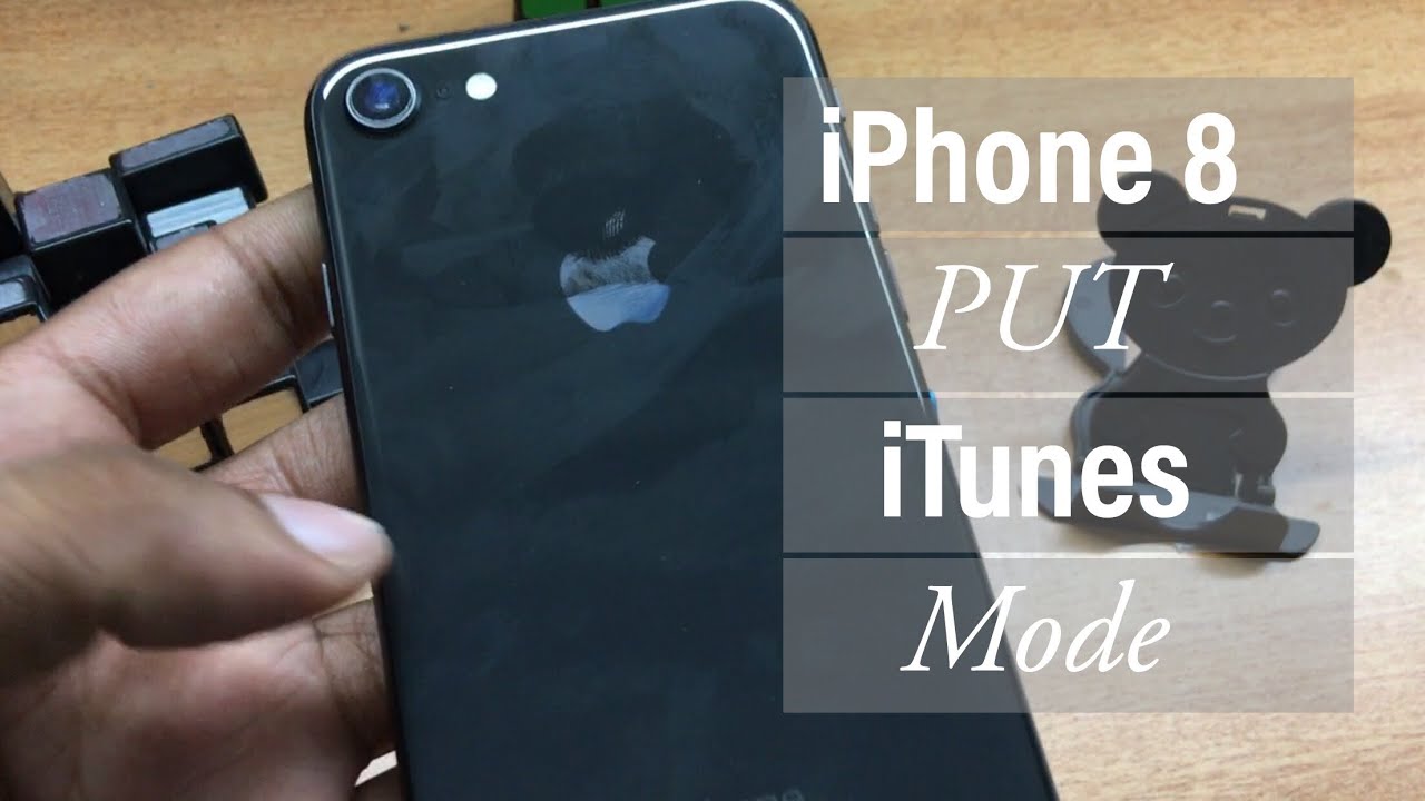 iPhone 8 PUT iTunes Mode | GSMAN ASHIQUE | - YouTube