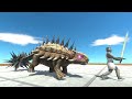 Dark Tail Ankylosaurus vs Armies - Animal Revolt Battle Simulator