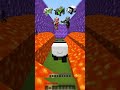 Which Mob Passes This #minecraft #challenge #shorts