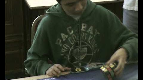 UK Open 2011 day 2 - One handed Alex Lau 23.06