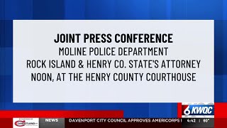 Law enforcement to hold joint press conference