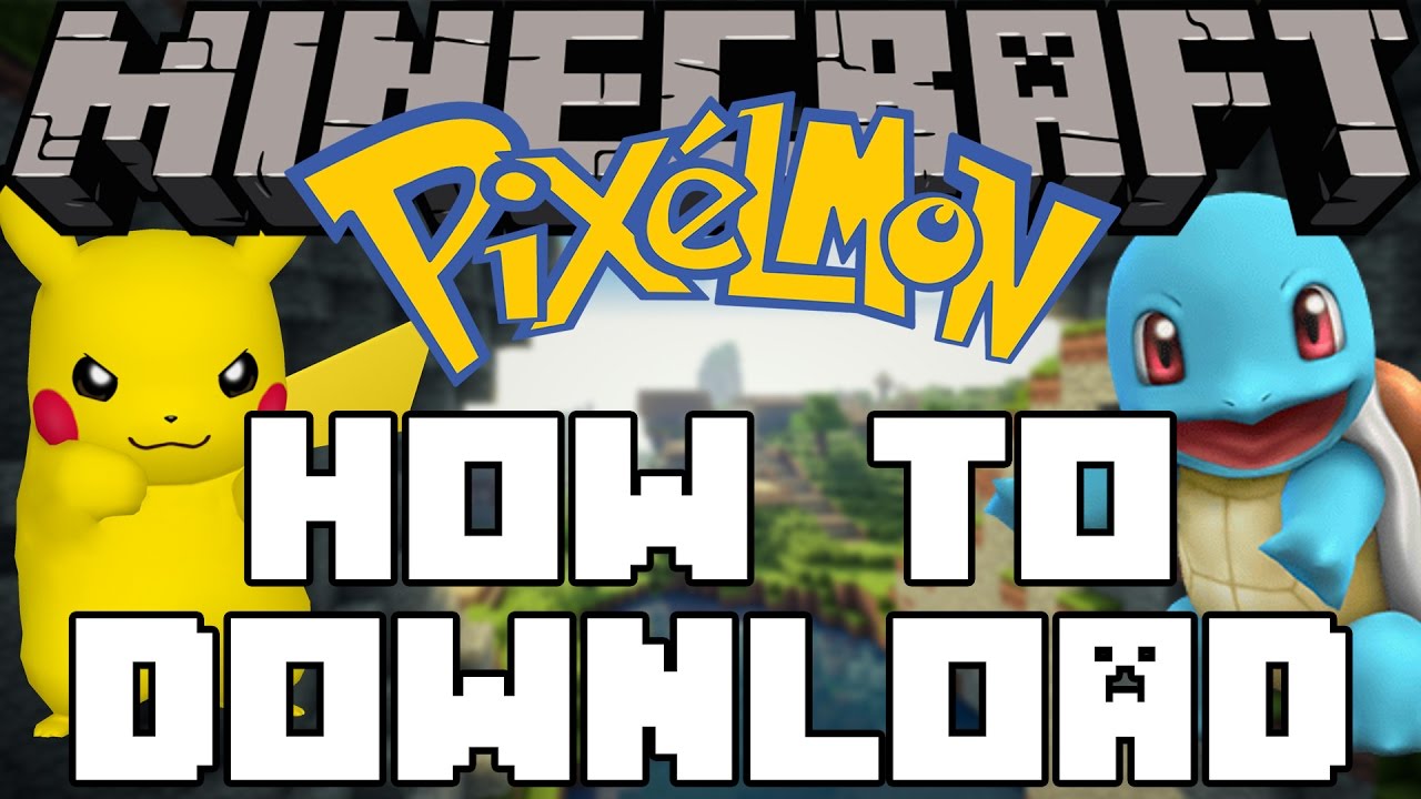 Minecraft Pixelmon - How To Download & Play! - YouTube