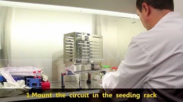 Using the EBERS P3D chambers and the TEB1000 bioreactor to perform dynamic seeding on TE scaffolds