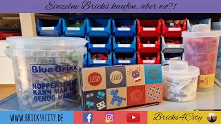 Einzelne Bricks kaufen, aber wo?! Bluebrixx und Lego mit neuen Verpackungen im Vergleich