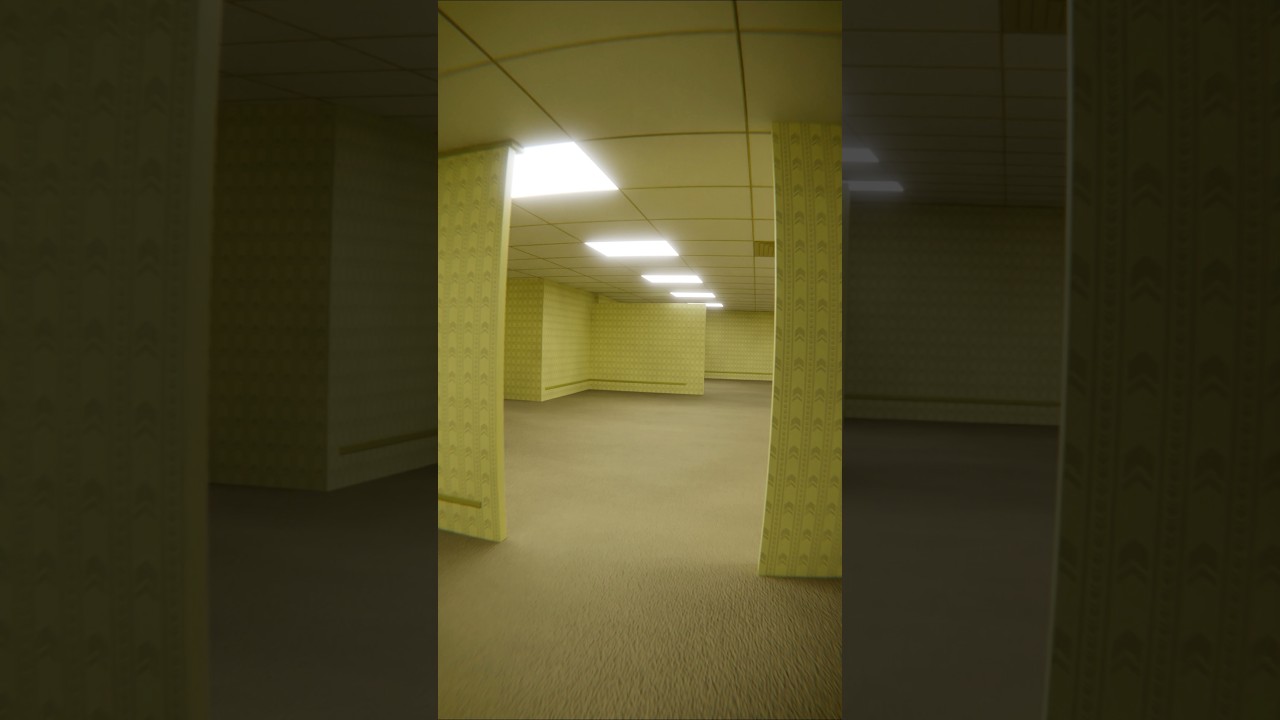 You woke up in the Backrooms (horror 3d animation)