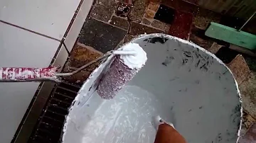 Como diluir textura com água?