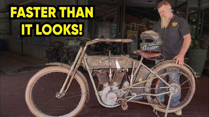 How Fast Can We Make This 113 Year Old Motorcycle Go?