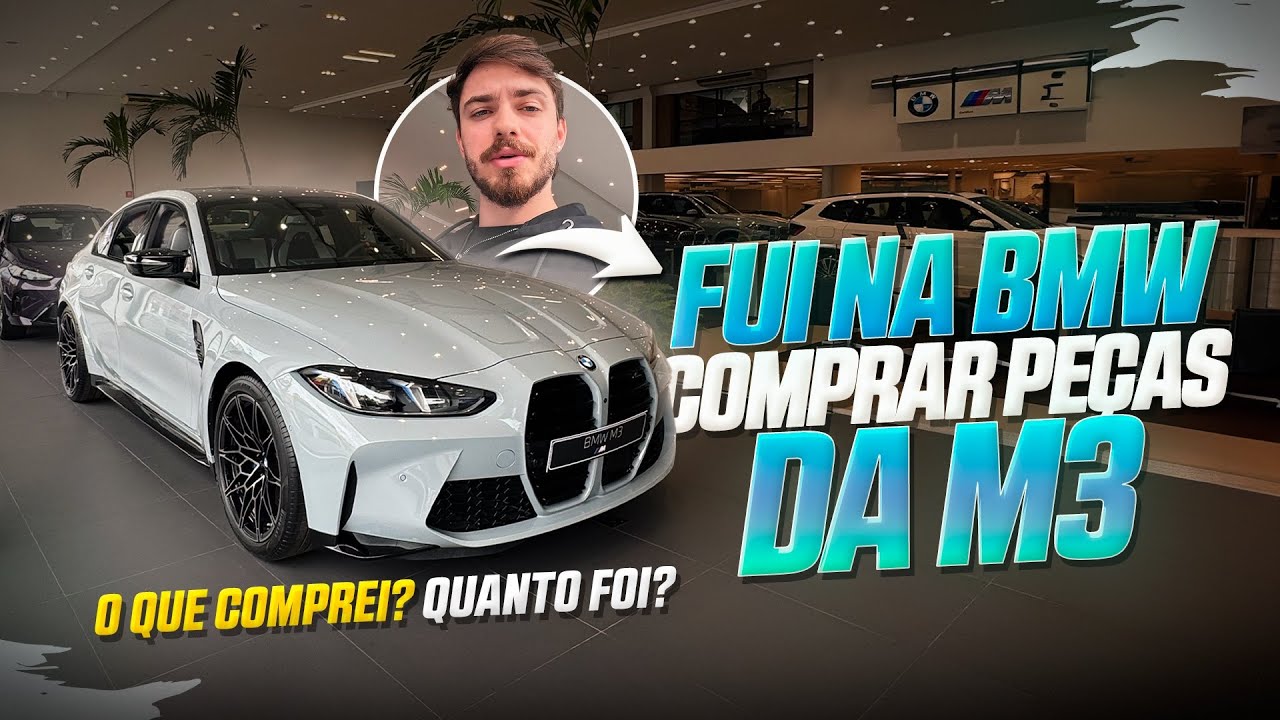 Fui na BMW comprar uma peça da M3 G80