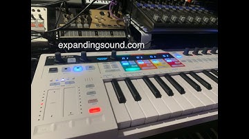 Arturia Keystep Pro is Awesome!  First jam Moog Matriarch, Behringer D, Pro One, and volcano sample